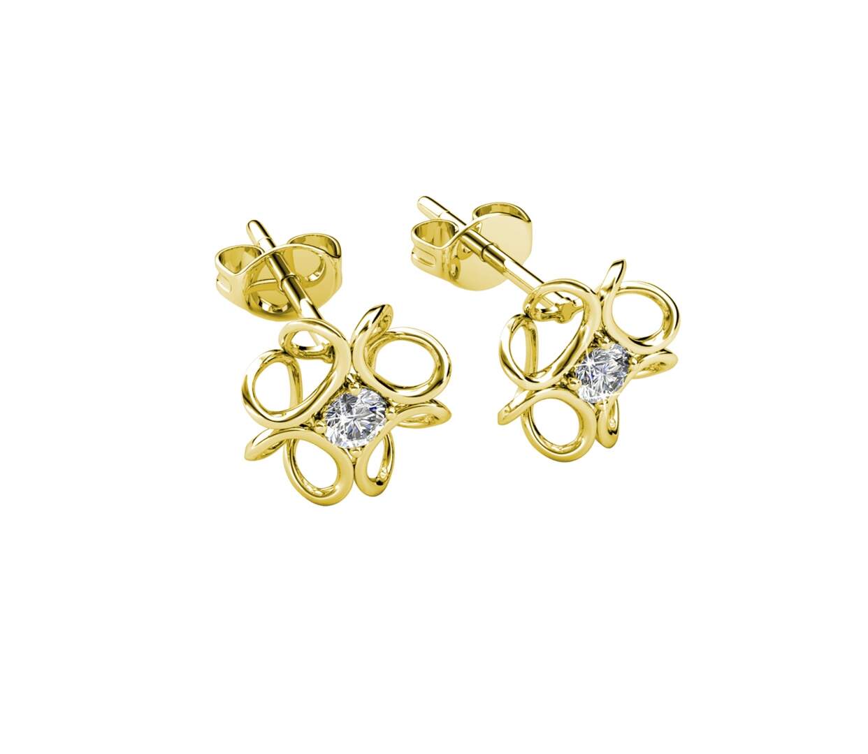 Boucles d'oreilles Daffodil - Cristal d'Autriche-3
