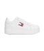 Baskets Motif/style Icône Femme Blanc Tommy Jeans-1