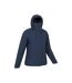 Womens/ladies Mallory Short Waterproof Padded Jacket Blue Mountain Warehouse-4
