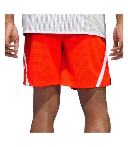 Short orange homme adidas select
