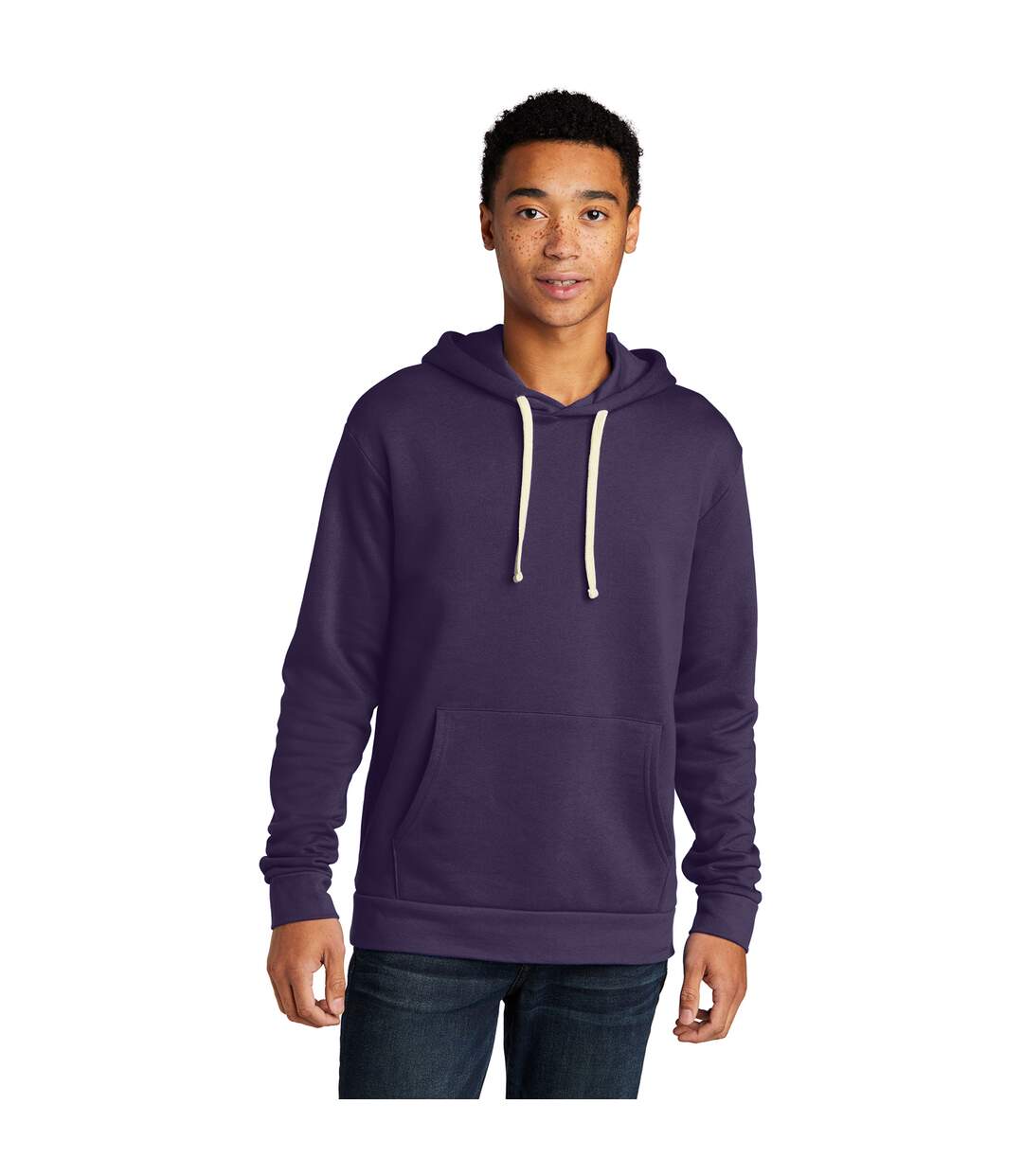 Next Level Unisex Fleece Pullover Hoodie (Galaxy Purple)