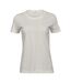 Womens/ladies Sof T-shirt Cement Tee Jays-1