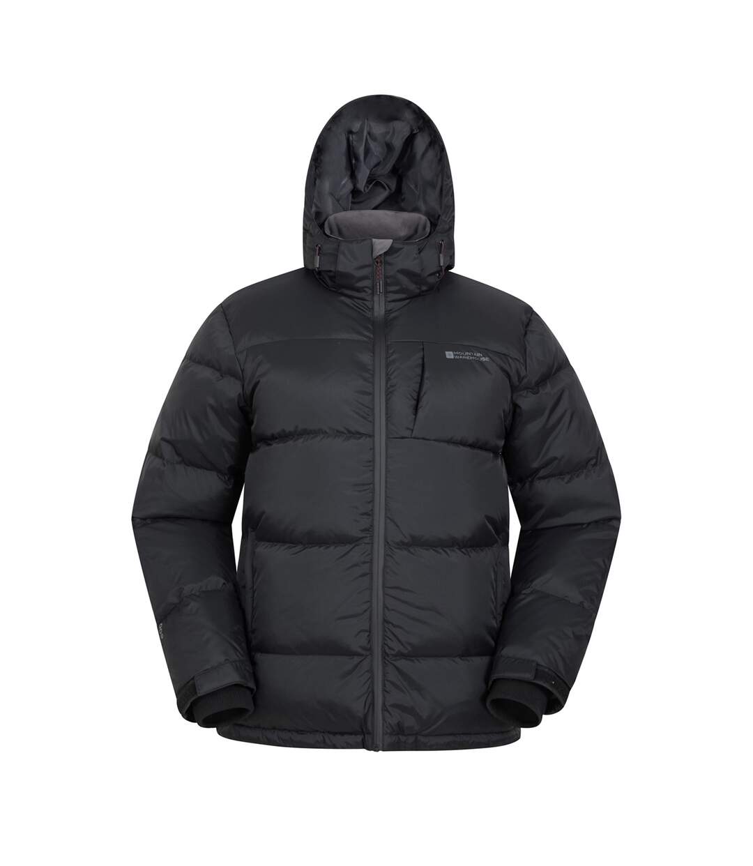 Mens Frost Ii Extreme Down Jacket Jet Black Mountain Warehouse-1