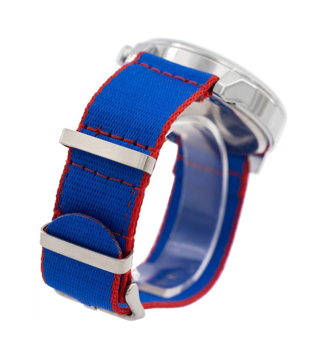 Belle Montre Homme Tissu Bleu GIORGIO