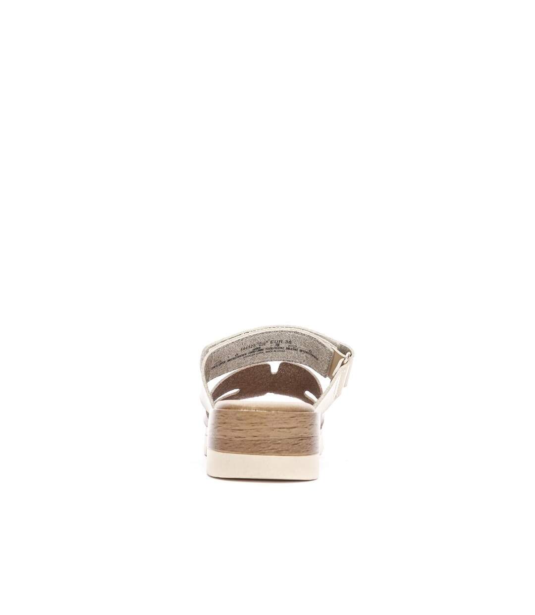 Sandales camel/écru femme xti 144125-3