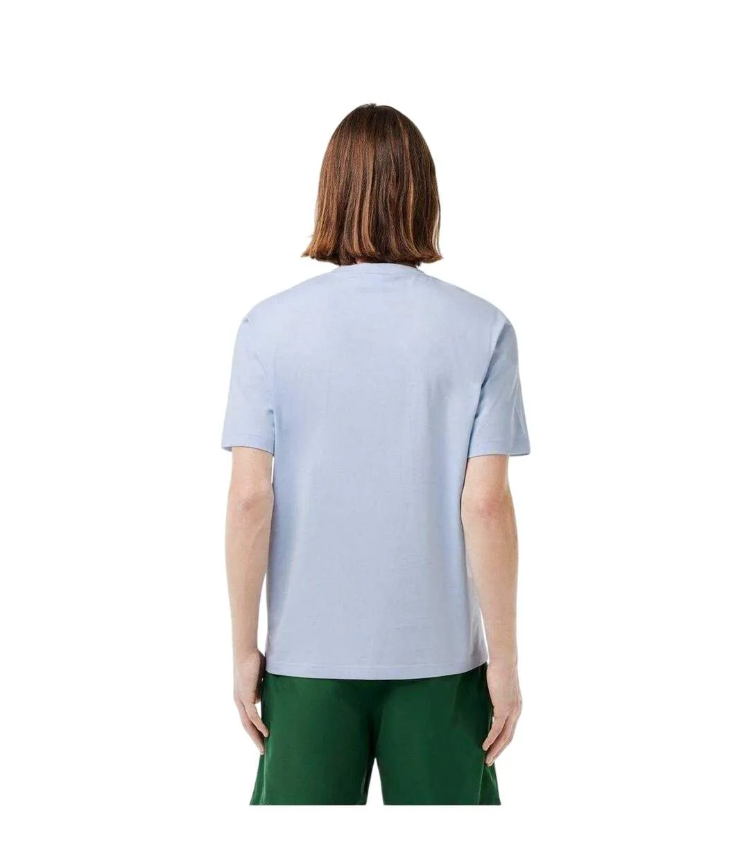 T-shirt Motif/style Logo Imprimé Homme Bleu Lacoste-3