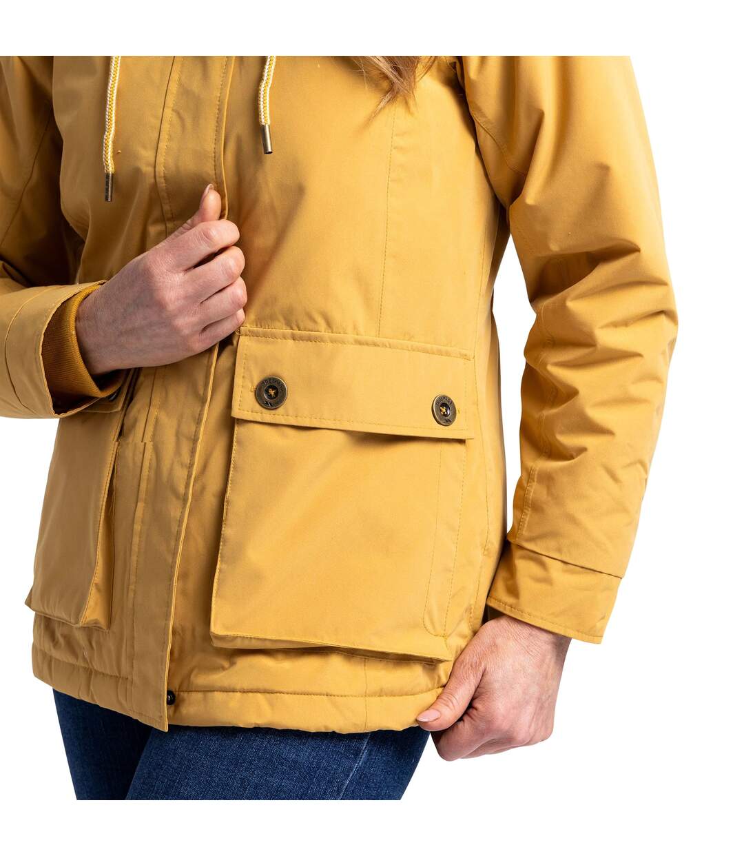 Veste Token Femme Jaune Foncé Trespass-4