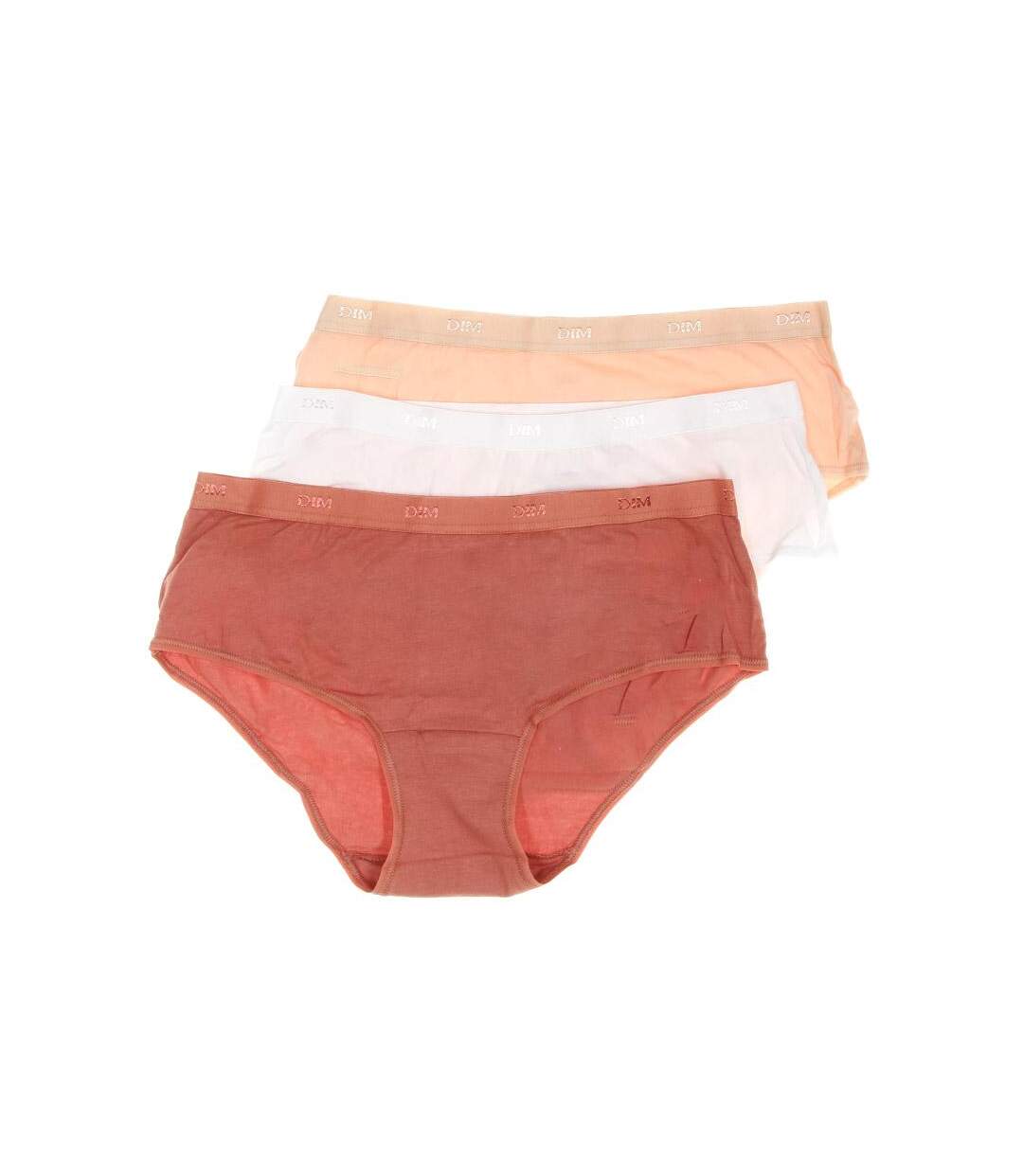 X3 Boxers Rose/Blanc Femme Dim Eco - 36/38-1