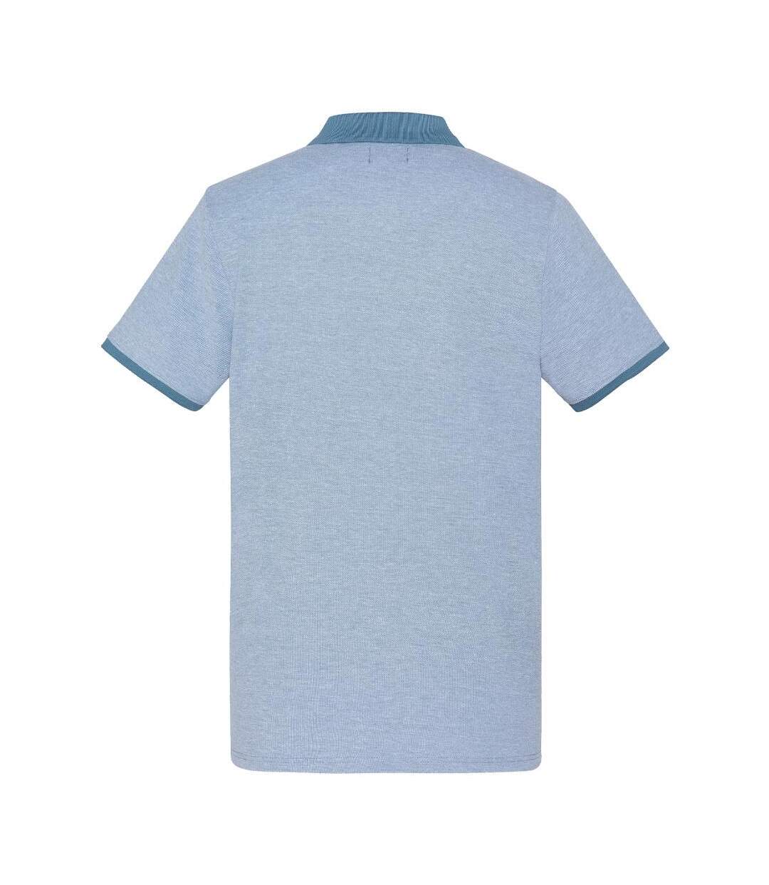 Polo bleu clair homme schott pspeny-2