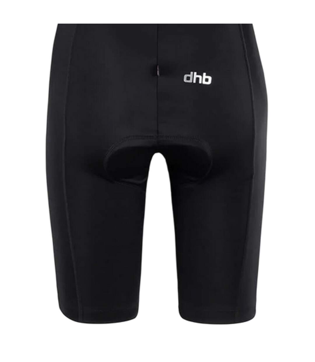 Womens/ladies Plain Cycling Bib Shorts Black Dhb-4