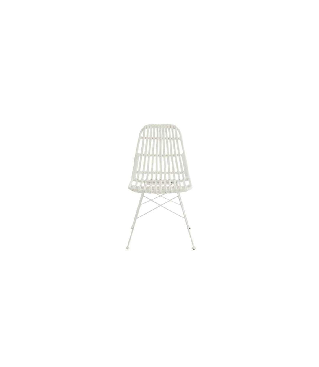 Chaise de Jardin Design Celeste 86cm Blanc