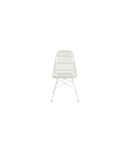 Chaise de Jardin Design Celeste 86cm Blanc