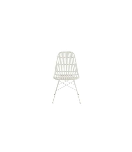 Chaise de Jardin Design Celeste 86cm Blanc