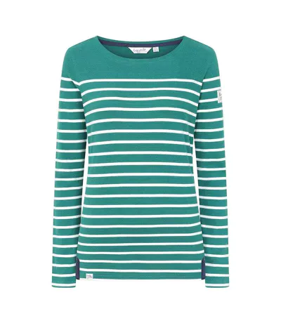 Haut Motif/style Rayé Femme Émeraude Lazy Jacks