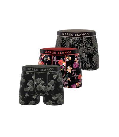 Lot de 3 boxers homme Sublimation Serge Blanco