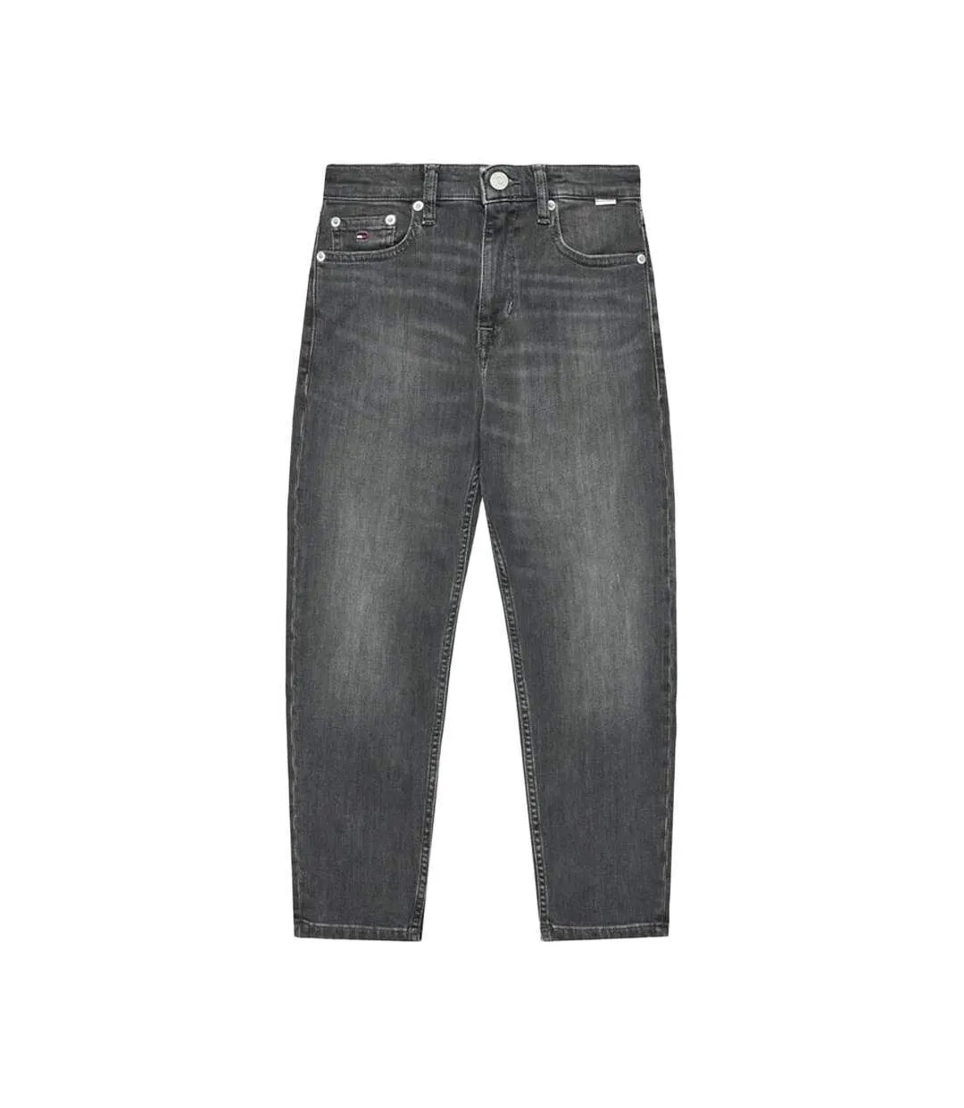 Jeans mom fuselé gris femme tommy hilfiger-1