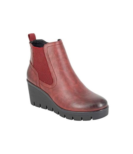 Bottines Annina Femme Bordeaux Cipriata