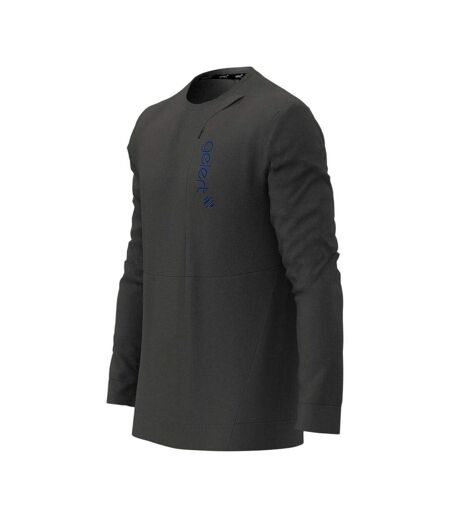 Mens Crew Neck Long-sleeved Sweatshirt Dark Grey Gelert