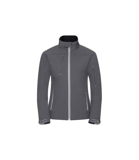 Veste Softshell Femme Gris Foncé Russell