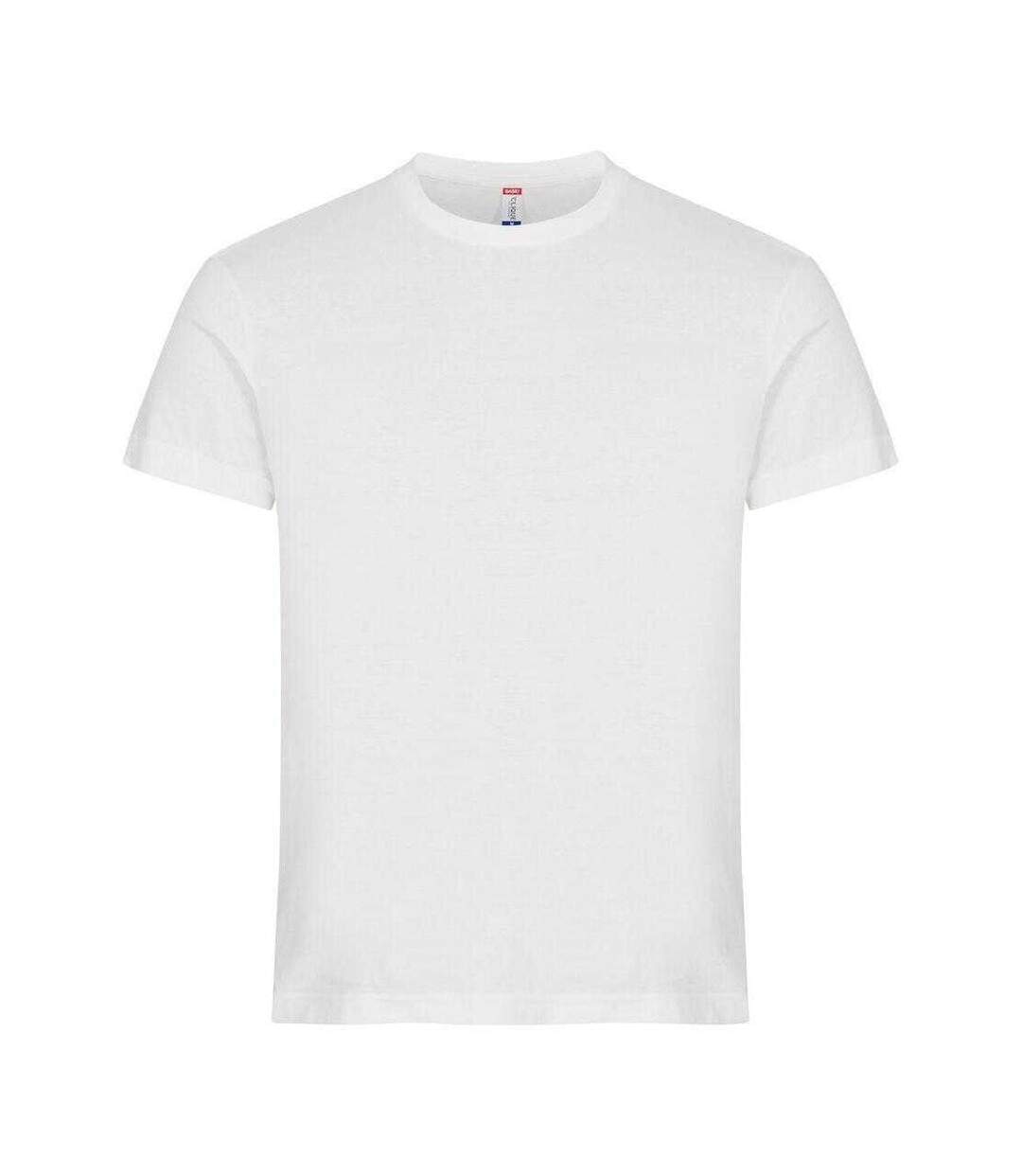 Mens Basic T-shirt Off White Clique-1