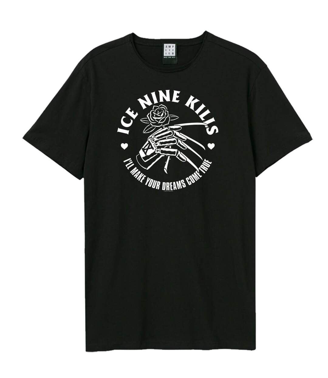 T-shirt Style Ice Nine Kills Dreams Adulte Noir Amplified-1
