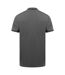 Henbury Mens HiCool Tipped Polo Shirt (Charcoal/Black) - UTPC3835