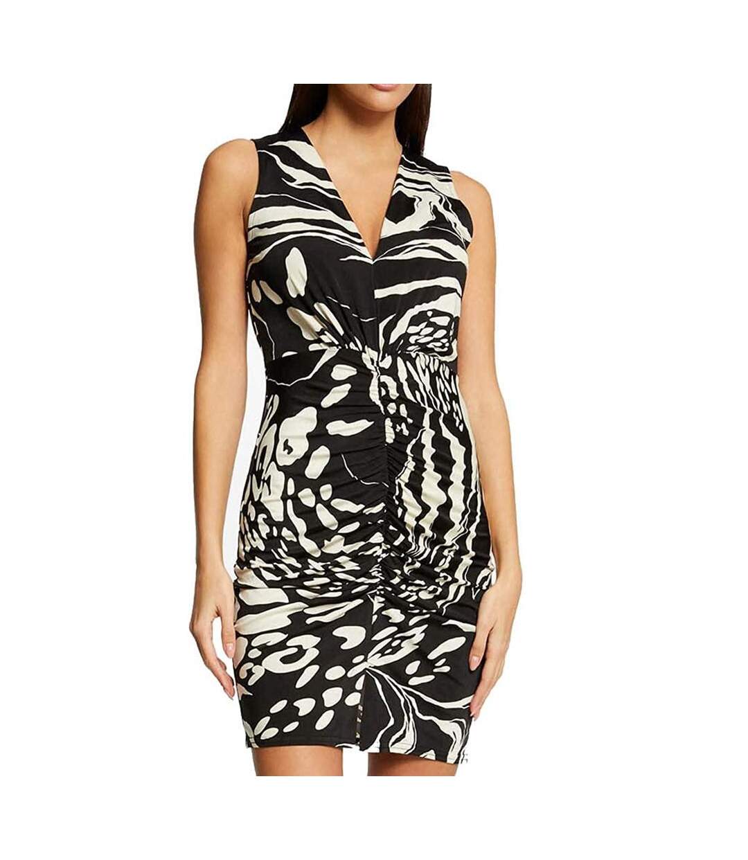 Robe Noir Imprimé Femme Morgan Rduela - 36-1