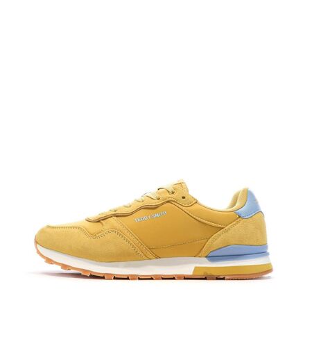 Baskets jaune/bleu homme teddy smith 120097