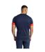 Umbro Mens 23/24 England Rugby Relaxed Fit Training Jersey (Navy Blazer/Flame Scarlet)