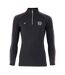 Haut thermique team femme noir Aubrion