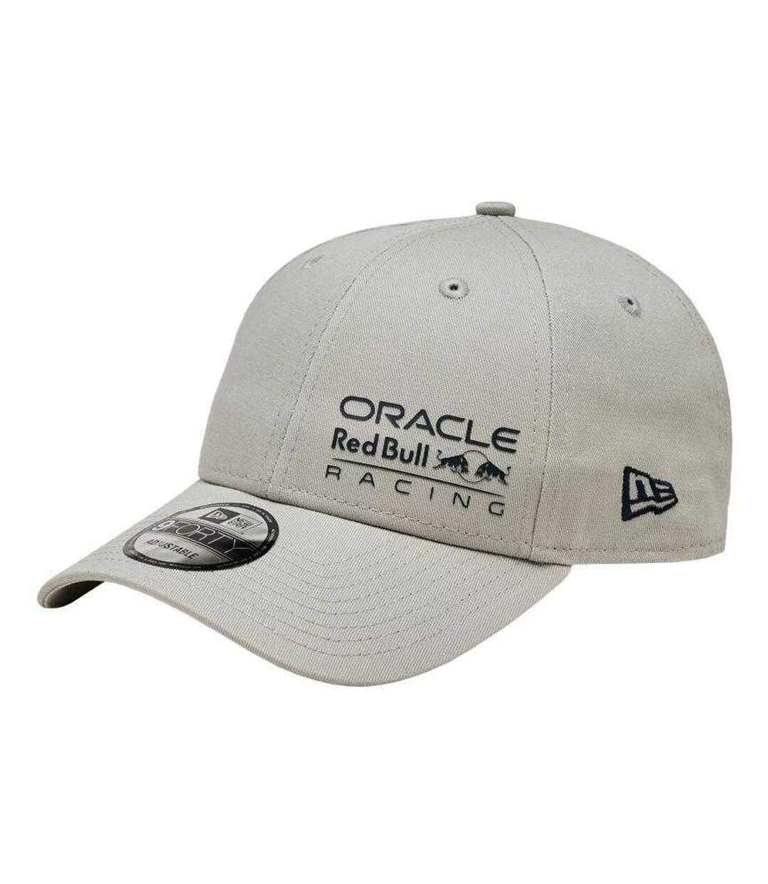 Mens Oracle Red Bull Racing Baseball Cap Grey New Era-1