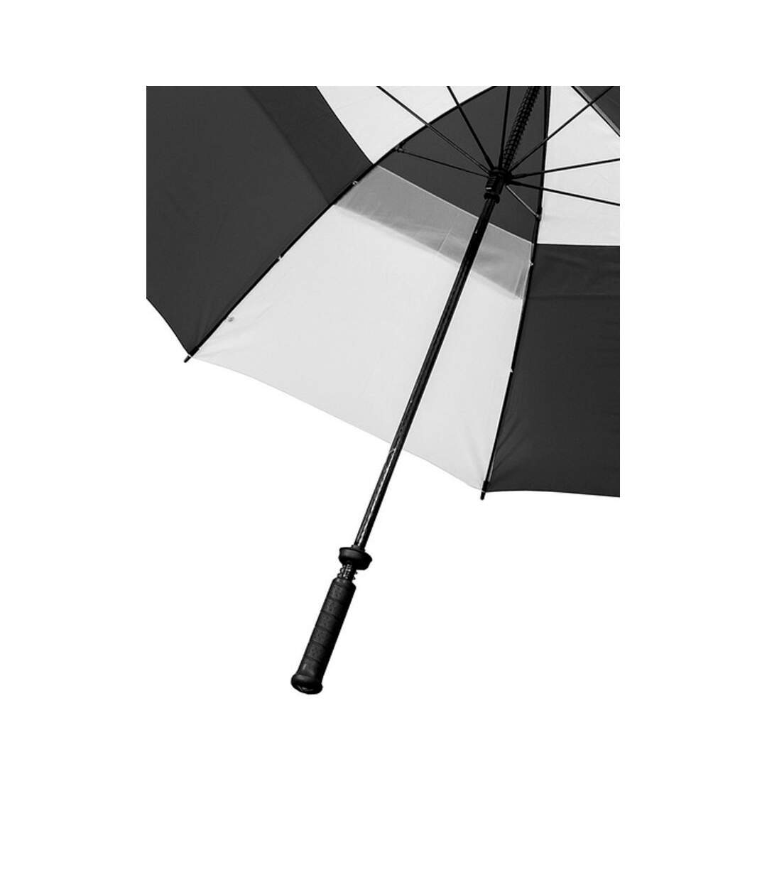 Parapluie golf taille unique noir / blanc Longridge-3