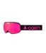Masque de ski noir/rose mixte cairn magnetik spx3-1