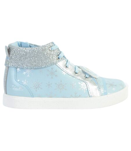 Basket Montante Cuir Clarks Junior City Ice