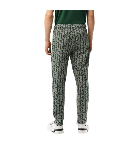 Mens Geometric Regular Tracksuit Green Wood Lacoste