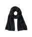 Écharpe Unisexe En Tricot Metro Adulte Taille Unique Noir Beechfield-1