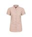 Womens/ladies coconut short-sleeved shirt beige Mountain Warehouse