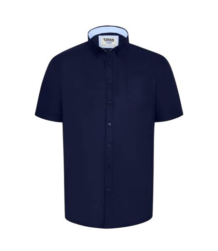 Chemise Manches Courtes James Homme Bleu Marine Duke