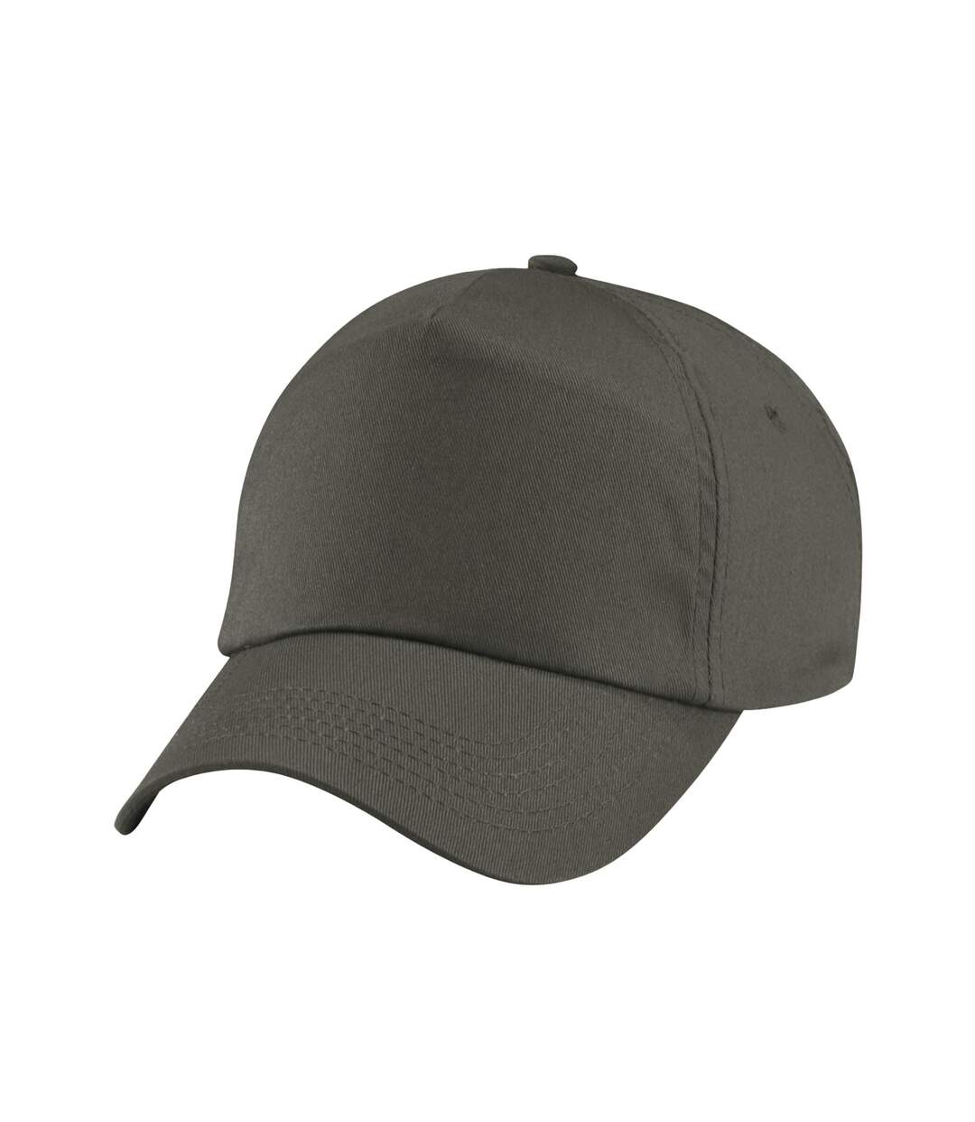 Childrens/kids original 5 panel cap olive Beechfield-1