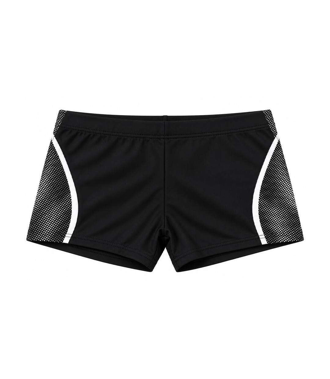 Boxer de bain noir/gris homme lagon bleu lucas-1