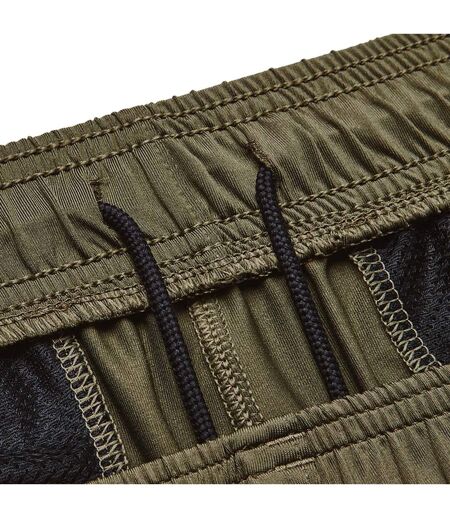 Short Tech Homme Vert Under Armour