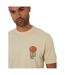 T-shirt Motif/style Cactus Homme Gris Pâle Threadbare-4