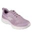 Womens/ladies Go Walk 6 Mesh Trainers Mauve Skechers-2