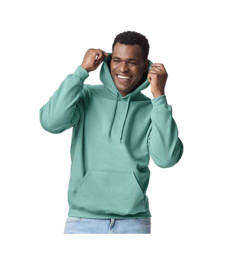 Sweat À Capuche Homme Bleu Gildan