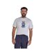 T-shirt Farmer Bully Boy Homme Écru Chiné Raging Bull-2