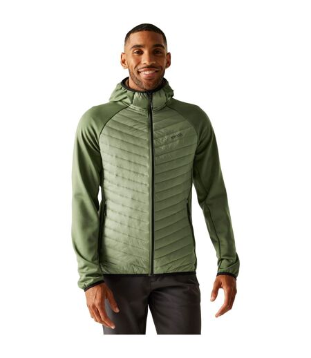 Mens Andreson Hybrid Jacket Olive Green Olive Night Regatta