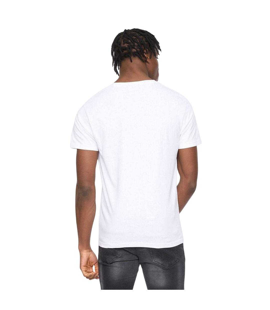 T-shirt Motif/style Texte Homme Blanc Kings Will Dream-3