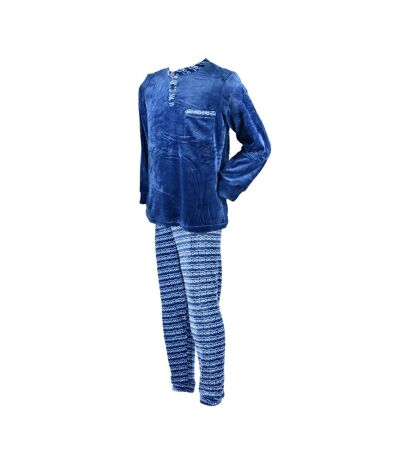 Pyjama Homme POLAIRE ECO 2545 BLEU