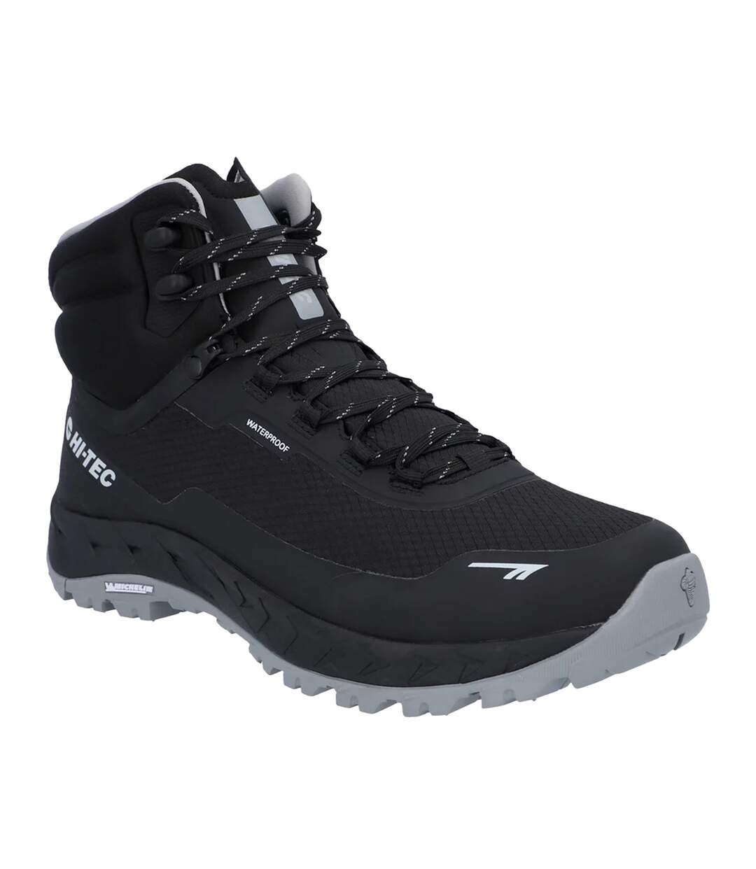 Mens Altitude Lite Hiking Boots Black Ultimate Grey Hi-Tec-1