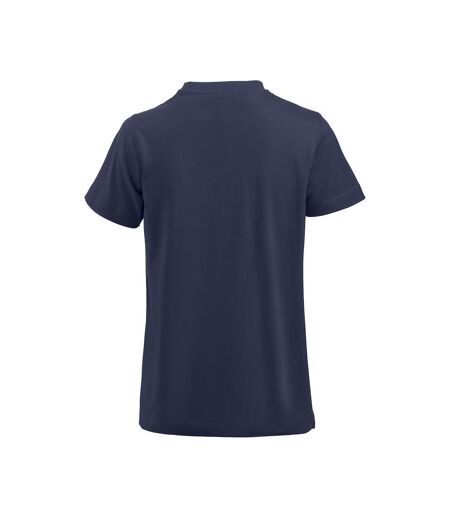 Womens/ladies Premium T-shirt Dark Navy Clique